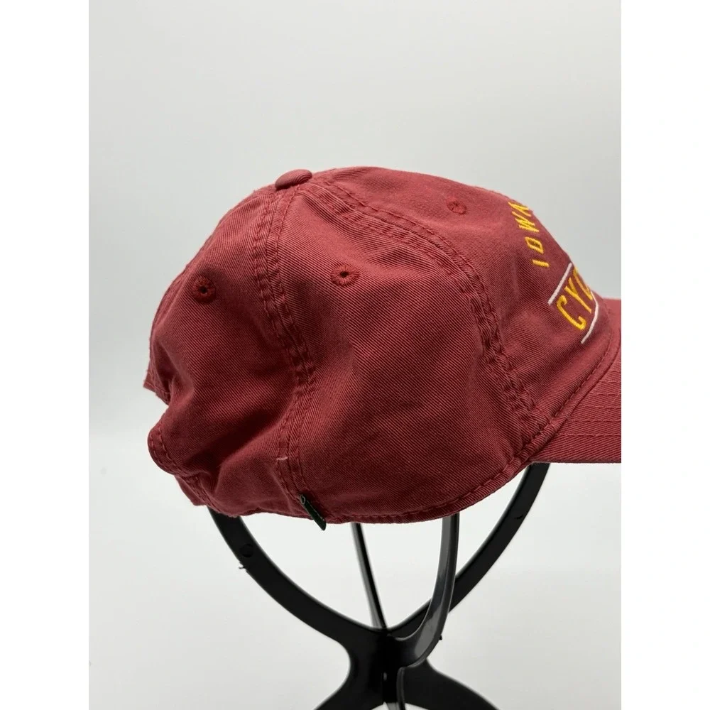 Iowa State Cyclones Hat ISU Cap OSFM Red NCAA Legacy 92 Strapback